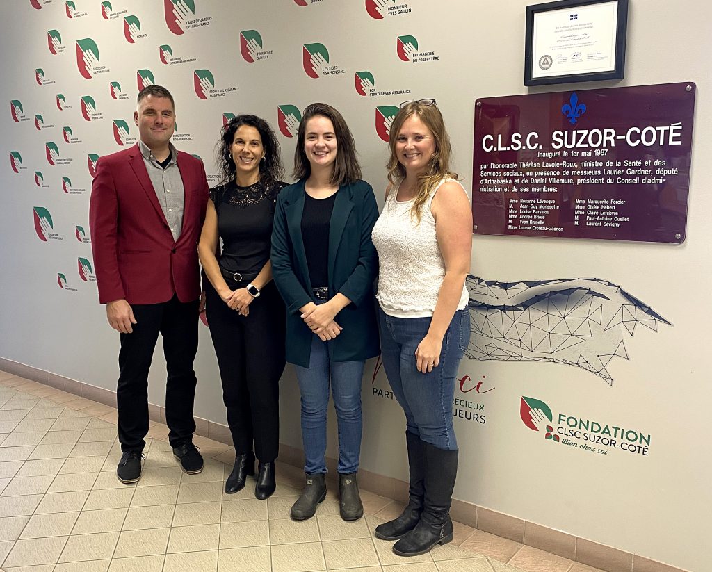 Comité du salon des vins de victo avec le CLSC Suzor Côté